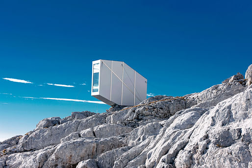 OFIS Winter Cabin on Mount Kanin. Photo credit: Janez Martincic