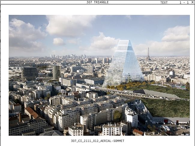 La Tour Triangle by Herzog & de Meuron