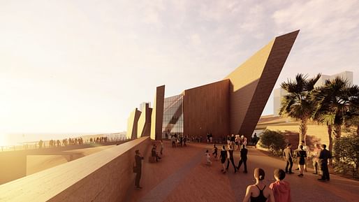 Studio Libeskind, Regional Anthropological Museum of Iquique in Chile. Image courtesy of the firm.