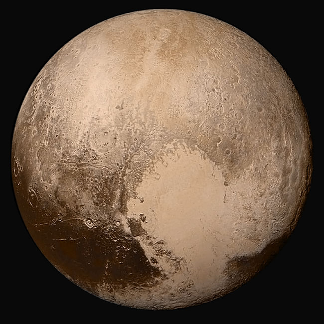 From 0 to 7.5 billion miles in a decade: NASA snapped a picture of Pluto via its New Horizons satellite, launched from Earth.