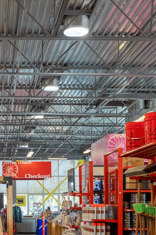 The meticulous attention given to the daylighting design not only met the design objectives but yielded remarkable results for Ganahl Lumber.