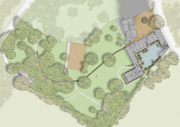 Holcombe House, London Residential Render Masterplan Planning