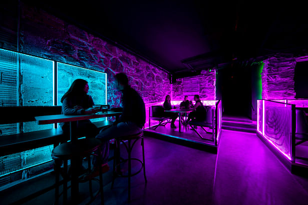 Lo-Fi Ann Arbor bar by Synecdoche Design Studio