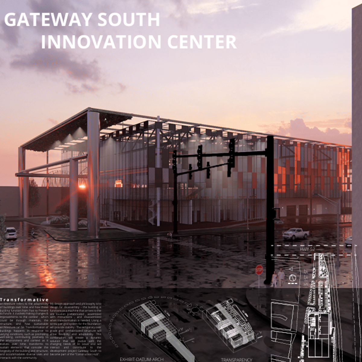 Gateway South Innovation Center | Sulaima Salim | Archinect