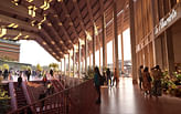 BIG unveils mass timber transit hub design for Toulouse