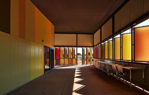 Best Use of Colour Winner 2017: Iredale Pedersen Hook Architects, Fitzroy Crossing Renal Hostel, Fitzroy Crossing, Australia