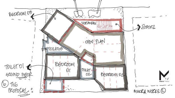 Proposed alterations to the Ground Floor