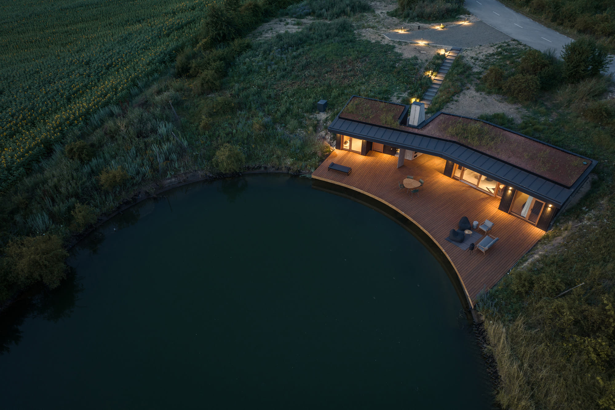 This Hungarian mass timber house blends seamlessly into its natural environment | News