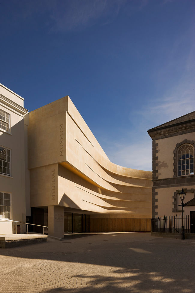 Waterford Medieval Museum in Waterford, Ireland by Waterford City Council and Waterford City Architects. Photo: Philip Lauterbach.