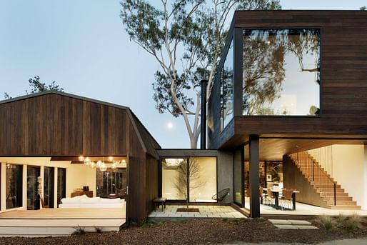 Oak Pass Guesthouse by Walker Workshop, located in Los Angeles, CA. Image: Walker Workshop.