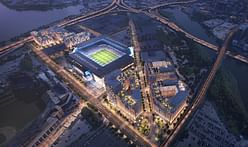 HOK's $780 Million NYCFC Stadium plan pushes professional sports toward an all-electric future