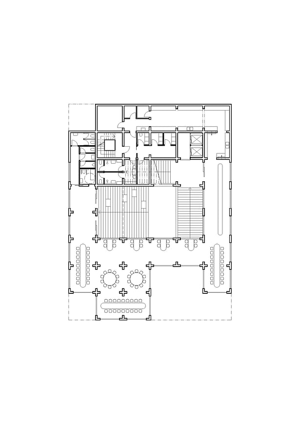 2nd Floor Plan Mjölk architekti