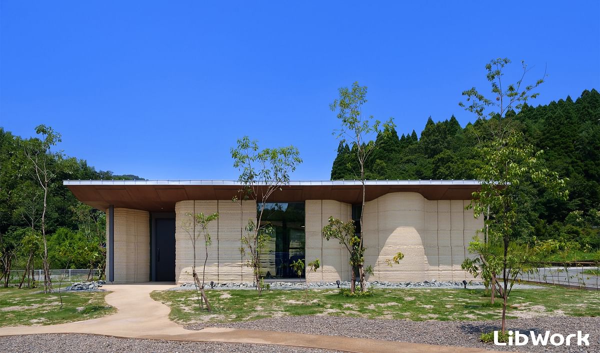 Inside Japan’s first earth-based 3D-printed home