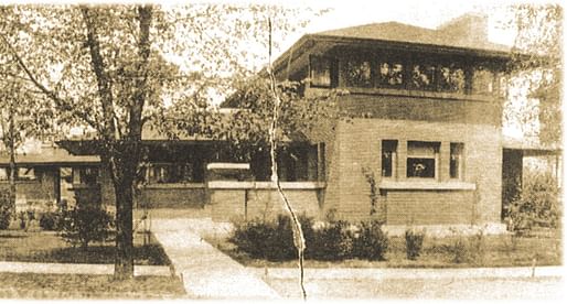 Barton House at Martin House complex in Buffalo, NY. 