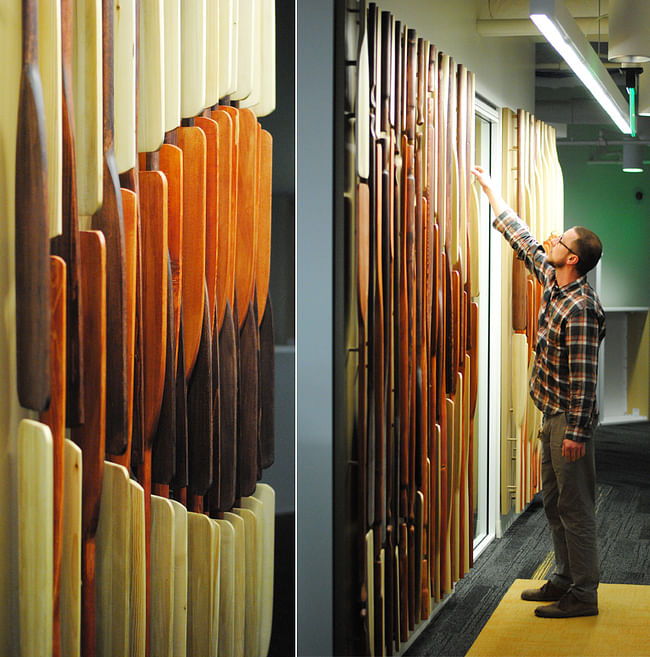 Landmark Walls in Cambridge, MA by Radlab in collaboration with Natalie Engels & Joanne Rarangol of Gensler