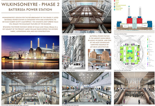 Commercial Mixed Use - Future Projects Winner supported by Miele: WilkinsonEyre, Battersea Power Station Phase 2, London, United Kingdom.