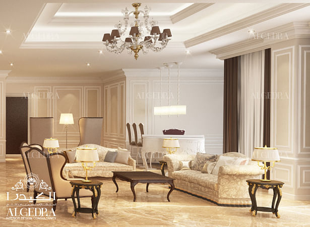 Luxury villa decor in Sharjah
