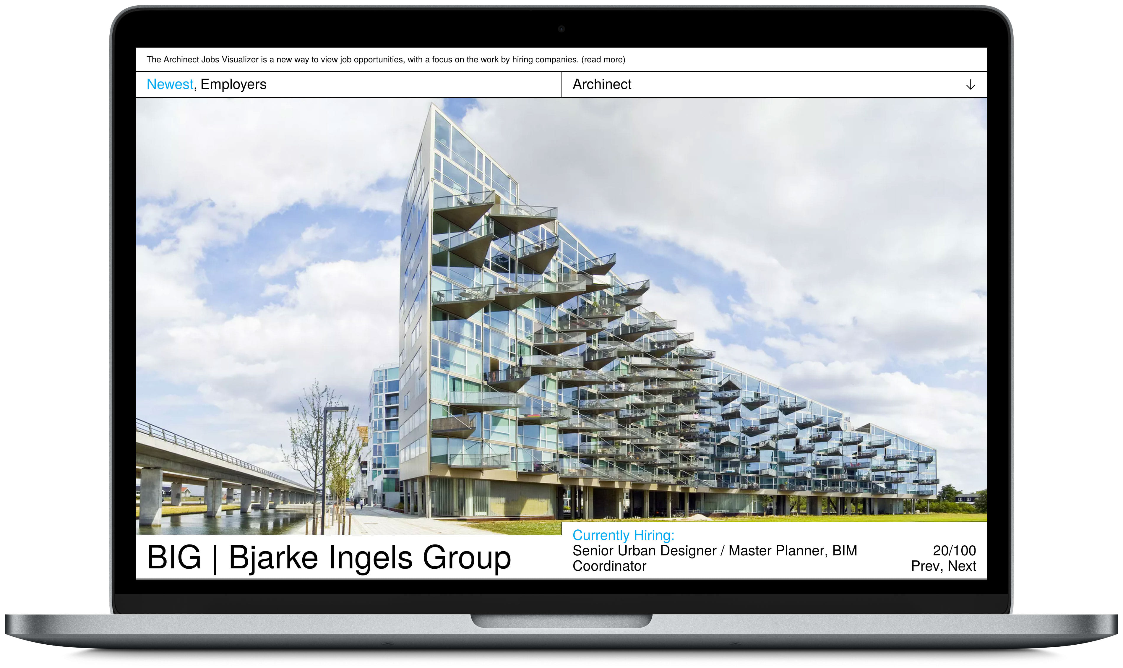 Introducing Archinect Jobs Visualizer; Browse the Best Architecture Job
