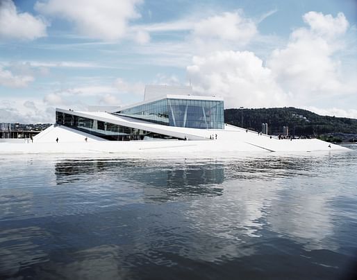 The Oslo Opera House by Snøhetta. All images courtesy Landezine International Landscape Award