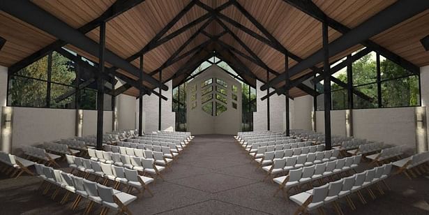 Whole view inside chapel view 