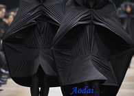Futuristic Origami fashion collection by Vo Huu Linh Architects
