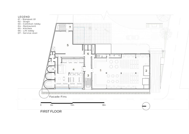 First Floor Plan Graphical Illustration - Janhvi Mishra