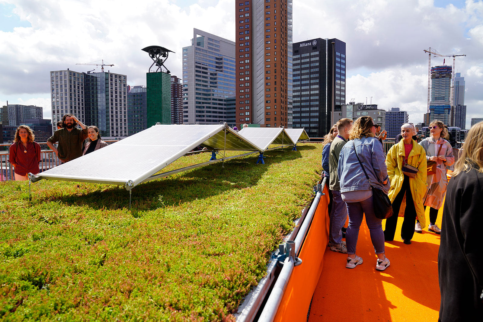 MVRDV's vibrant new Rotterdam Rooftop Walk is officially open. See the ...