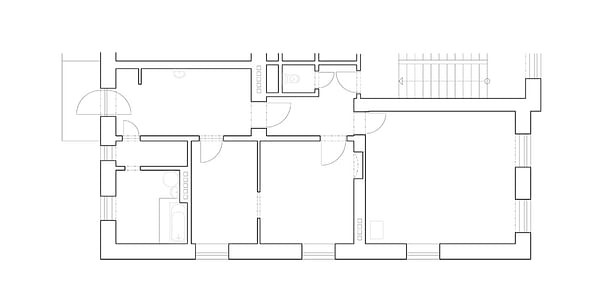 floor plan before henkai architekti