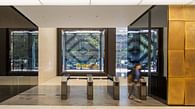 An Animated Liquid Crystal Sculpture Suspended in the Lobby of 605 3rd Avenue Sets the Tone for Fisher Brothers' Midtown Manhattan Property