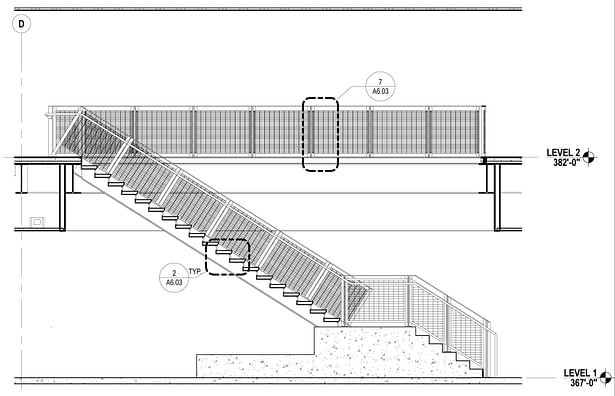 Section of Monumental Staircase