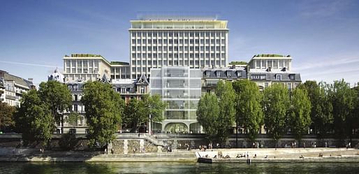 Rendering of Morland Mixité Capitale. Image: Bouygues Construction.