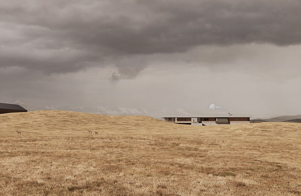 Pronghorn House (Rendering by Wittman Estes)