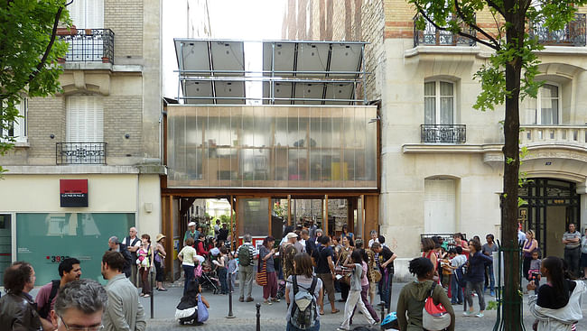 Atelier d’Architecture Autogérée (AAA): Le 56 / Eco-interstice in Paris, France