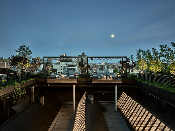 Murdock Solon Architects completed a new private rooftop garden in the Flatiron District of New York City.