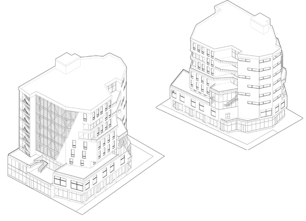3D Building Form Diagrams