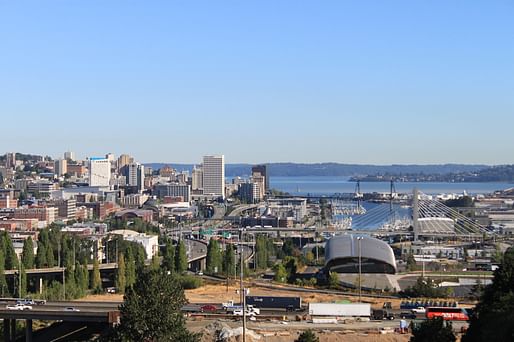 Tacoma skyline. Image credit: <a href="https://commons.wikimedia.org/wiki/File:Tacoma_skyline_from_McKinley_Way_(2015).jpg">Wikimedia user SounderBruce</a> 