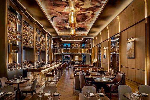 Citation Award, Lounge/Nightclub: LOUIX LOUIS, (Toronto, Canada.) Designed by: DesignAgency. Photo: Brandon Barre.