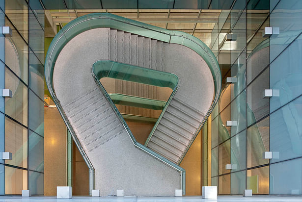 Main stairwell (Courtesy Parkin Architects)