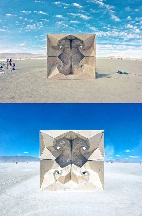 Burning Man Arts Foundation // Reflection _ Architectural Installation