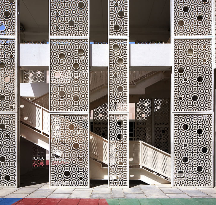 Detail of Victory Heights Primary School by r+d studio