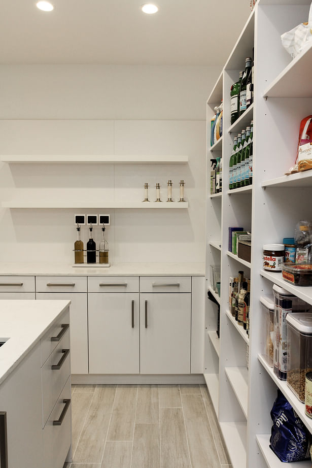 Butlers Pantry Open Shelving