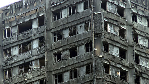 The tragic fire at London's Grenfell Tower on June 14, 2017 killed 72 people. Photo: ChiralJon; Image via Wikipedia.