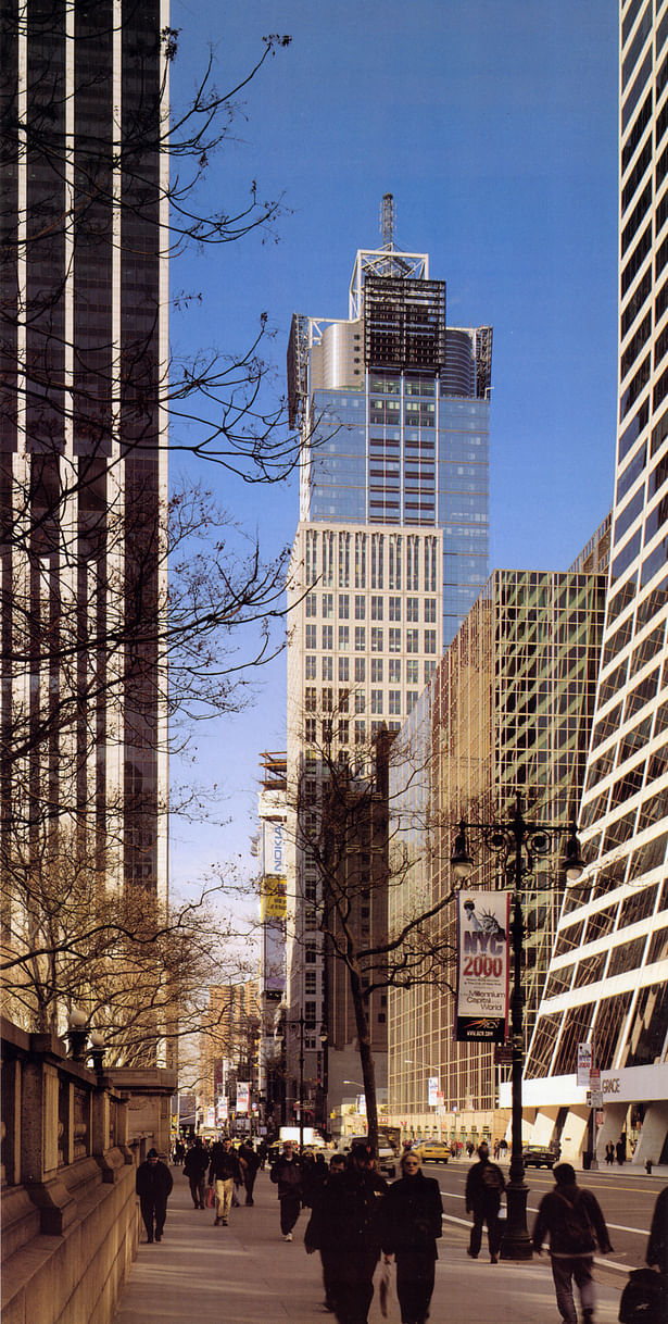 View form 6th Avenue and Bryant Park