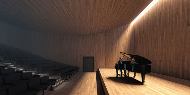 Chamber concert hall. © ELEMENT / www.welcometoelement.com