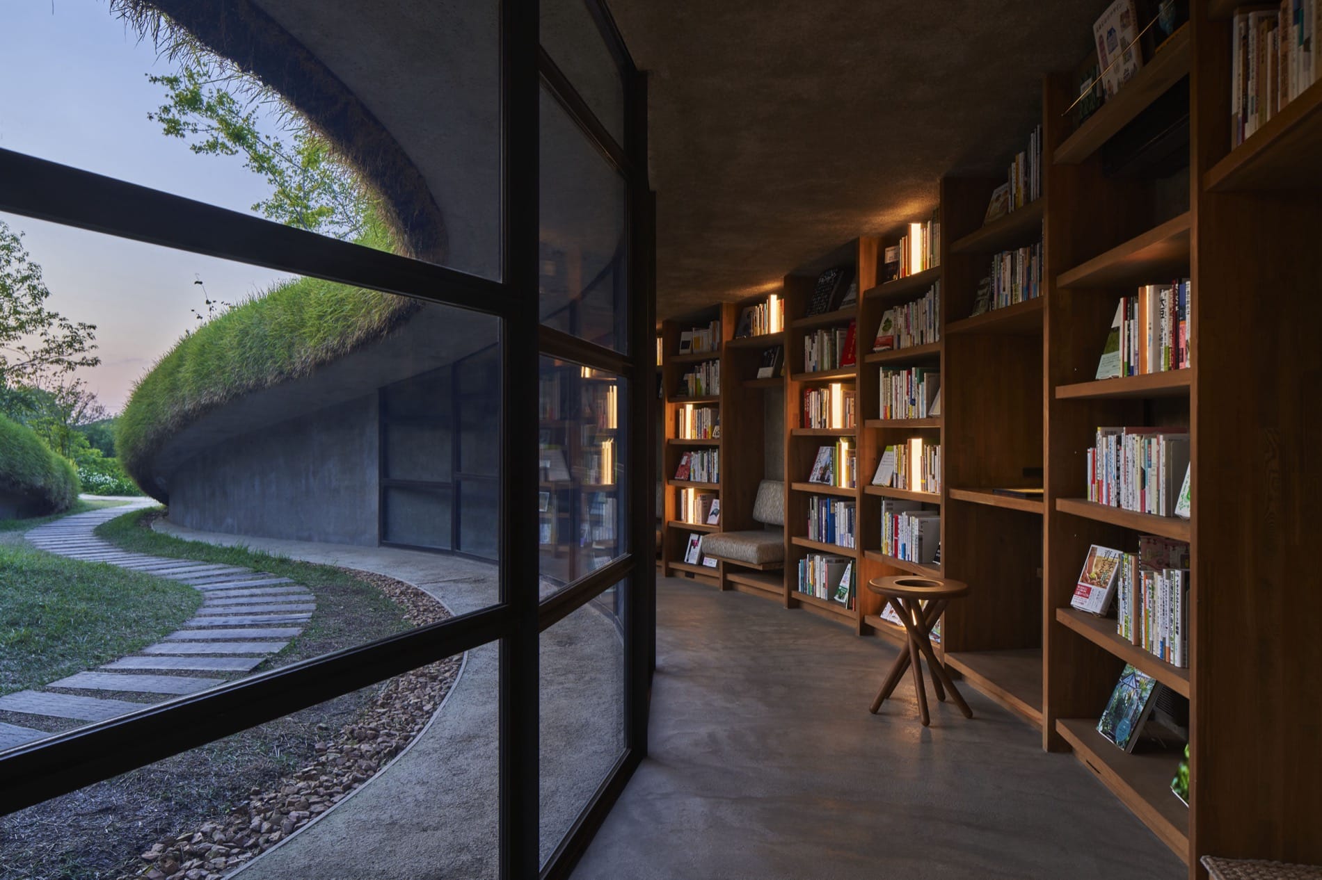 A submerged Japanese library by Hiroshi Nakamura & NAP as a ‘tranquil ...