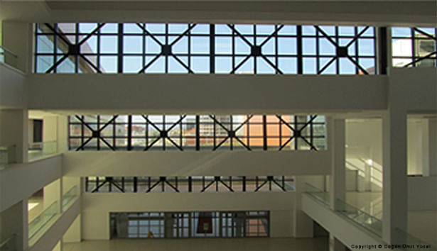 Interior view from the atrium