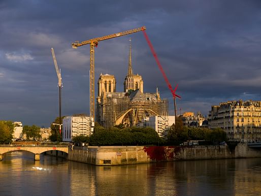 Image: David Bordes © Rebâtir Notre-Dame de Paris via Facebook