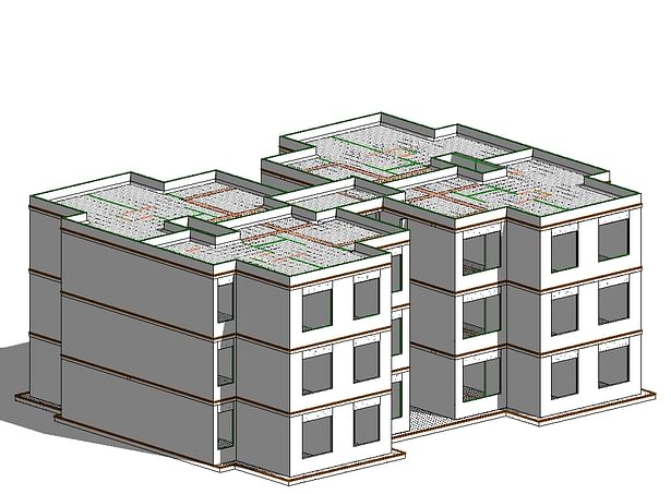 Model in revit structure