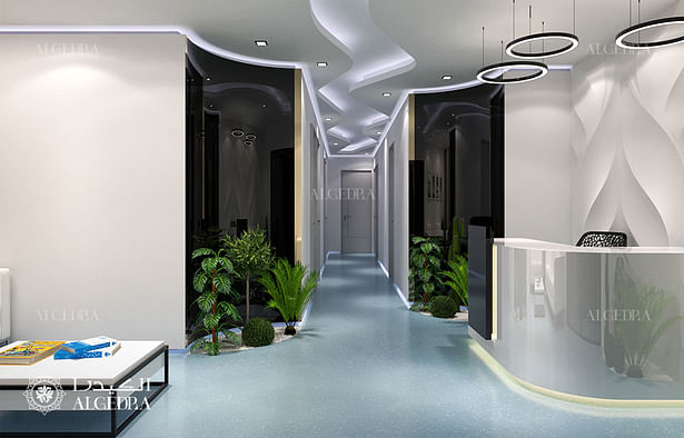 Medical center lobby design