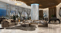 Luxury penthouse design in Dubai